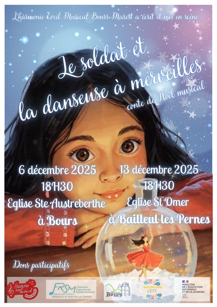 Affiche : Le soldat et la danseuse à merveilles