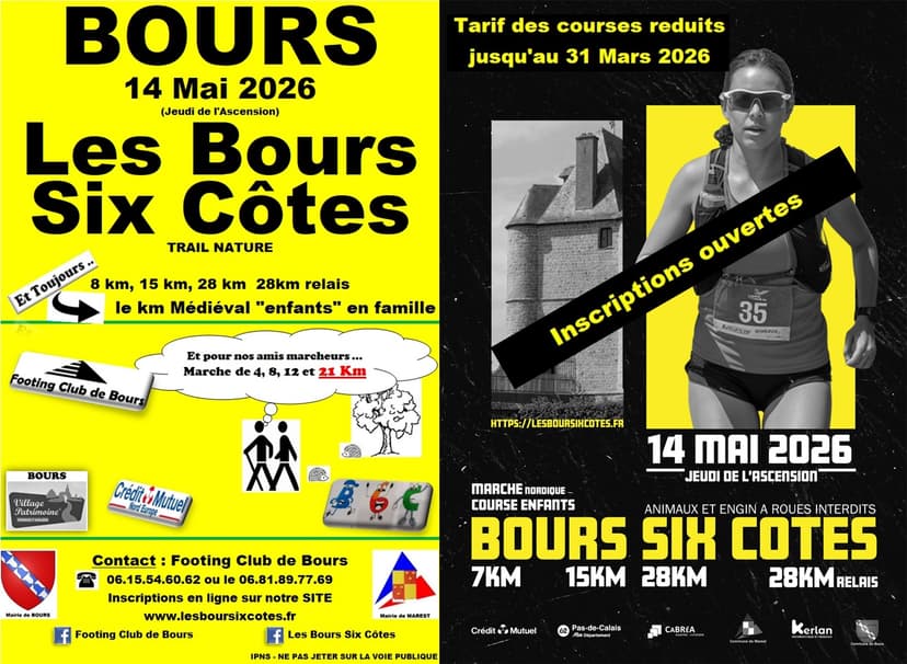 Affiche : BOURS SIX CÔTES